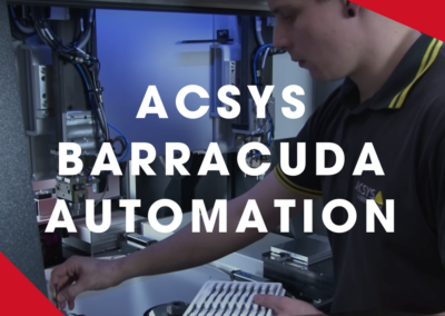 ACSYS – BARRACUDA – Full automation with OPR and two robotic grippers