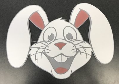LASER CUTTING EASTER BUNNY PROJECT