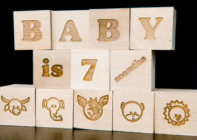 Wooden Baby Blocks