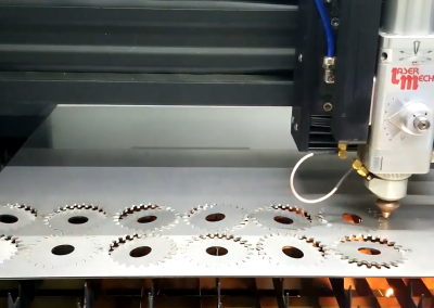Laser Cutting Stainless Steel Gears