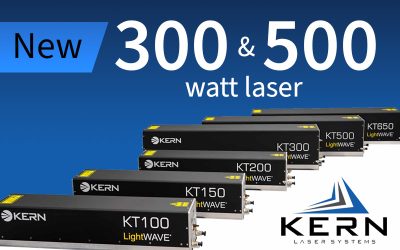 Kern Laser Systems introduces 300 & 500-watts laser